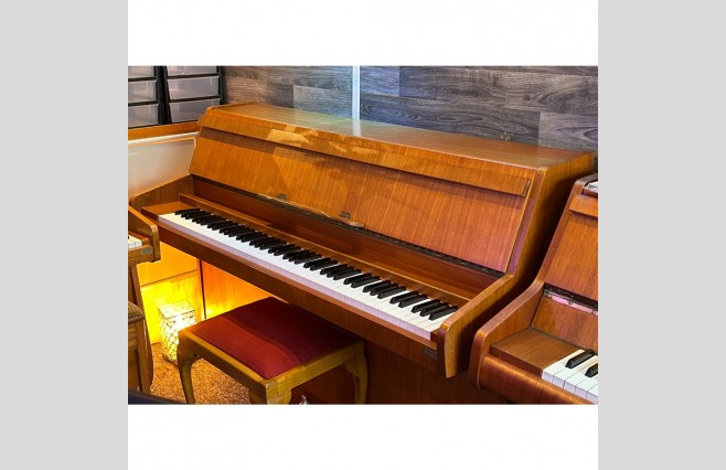 Kemble Satin Teak Console Upright Piano, Used - All Inclusive Premium Package (SN:135583) - Image 5